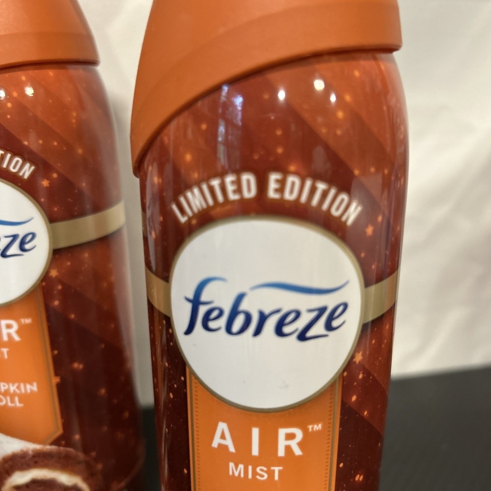 Febreze Air Mist Limited Edition Pumpkin Roll, 8.8 oz., Lot of 5 - New - Picture 3 of 3